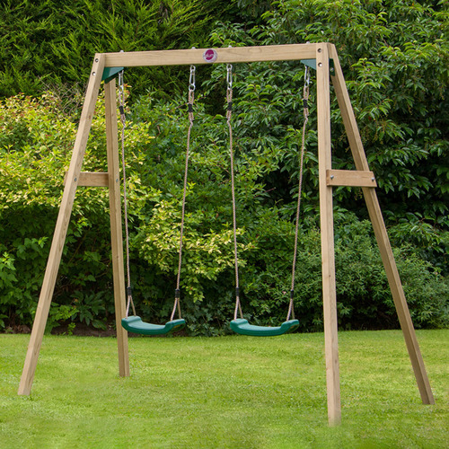 Wooden double swing store set